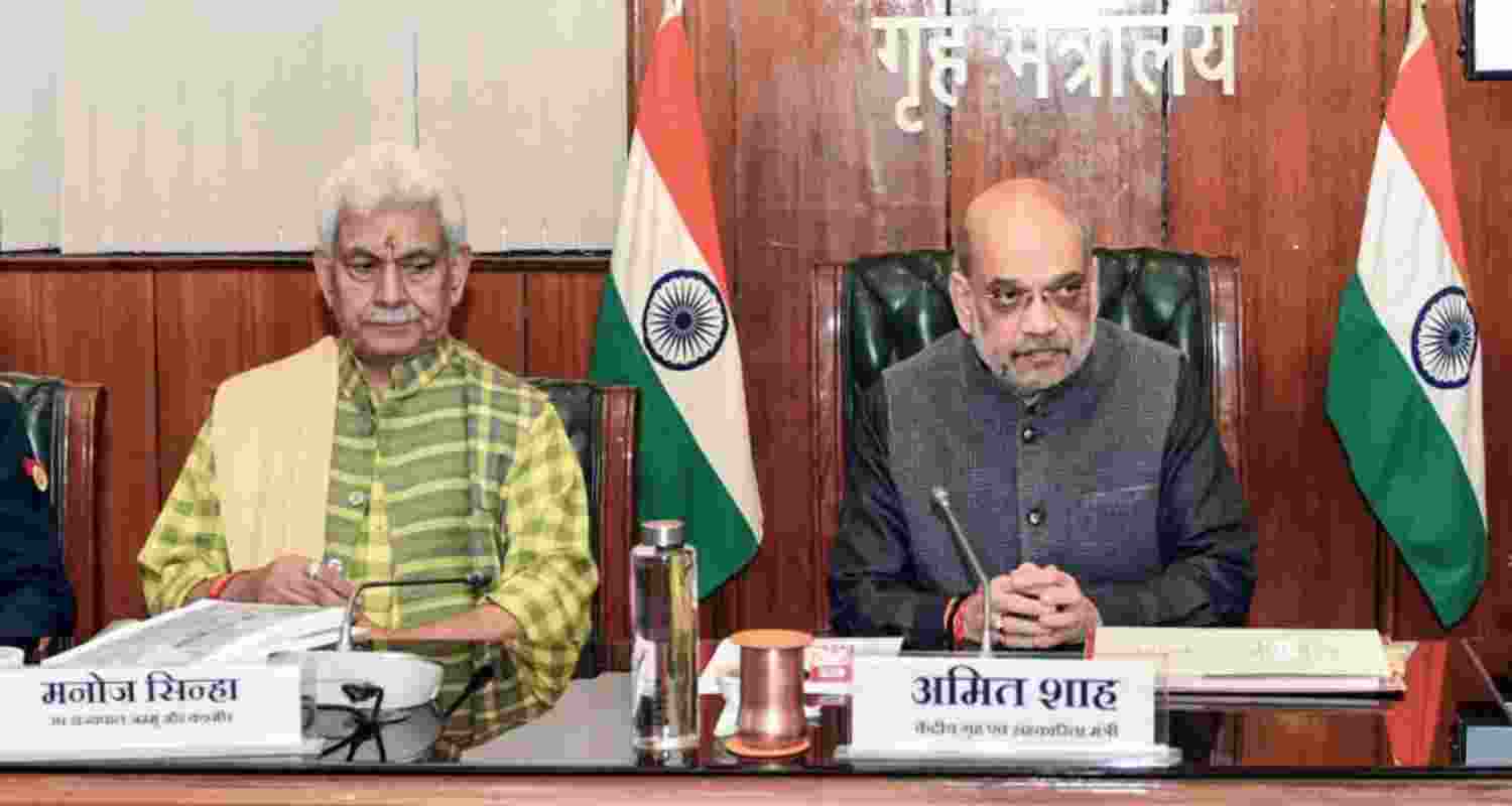 Amit Shah reviews rollout of new criminal laws in J&K Amit Shah reviews rollout of new criminal laws in J&K