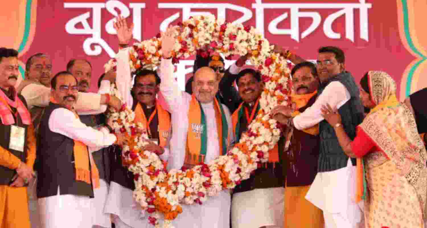 Amit Shah in Bhopal.