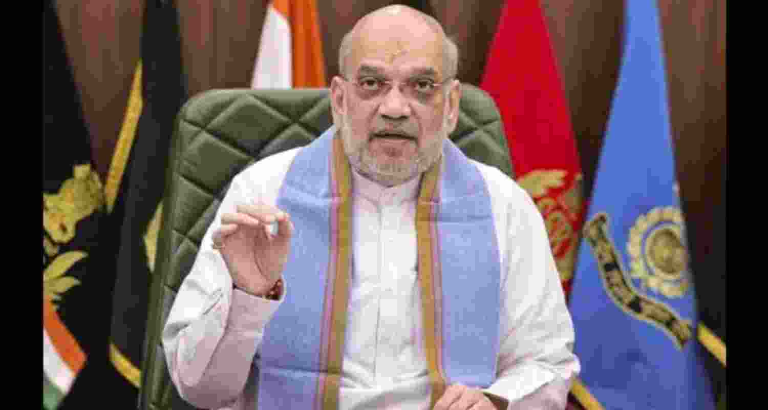 Union Home Minister Amit Shah - file image.