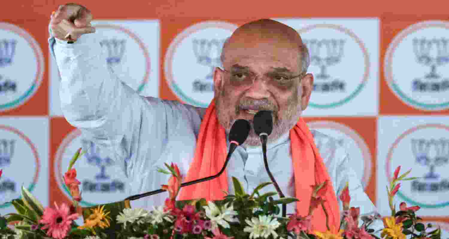 Union Home Minister Amit Shah - file image.