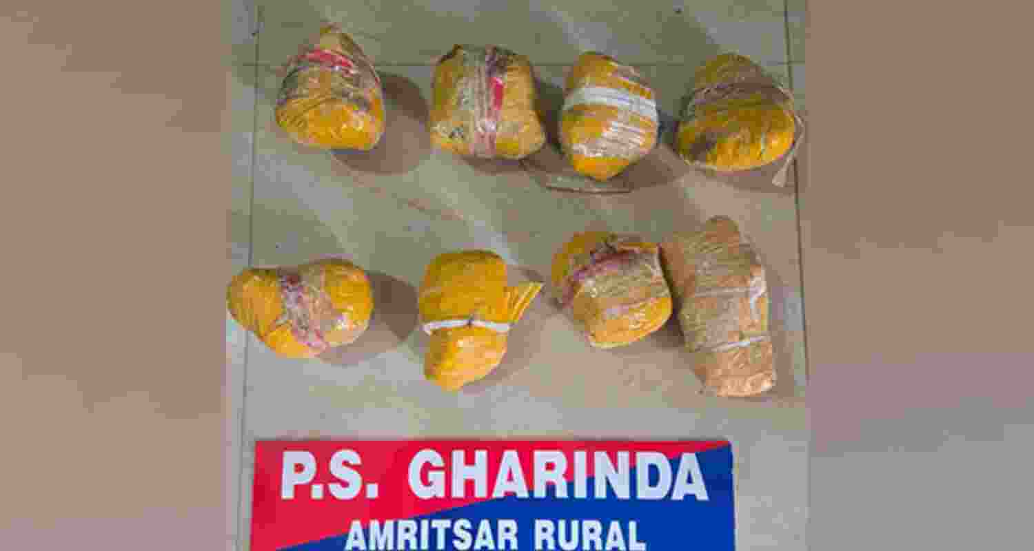 Amritsar Police recovers 6 kg heroin.
