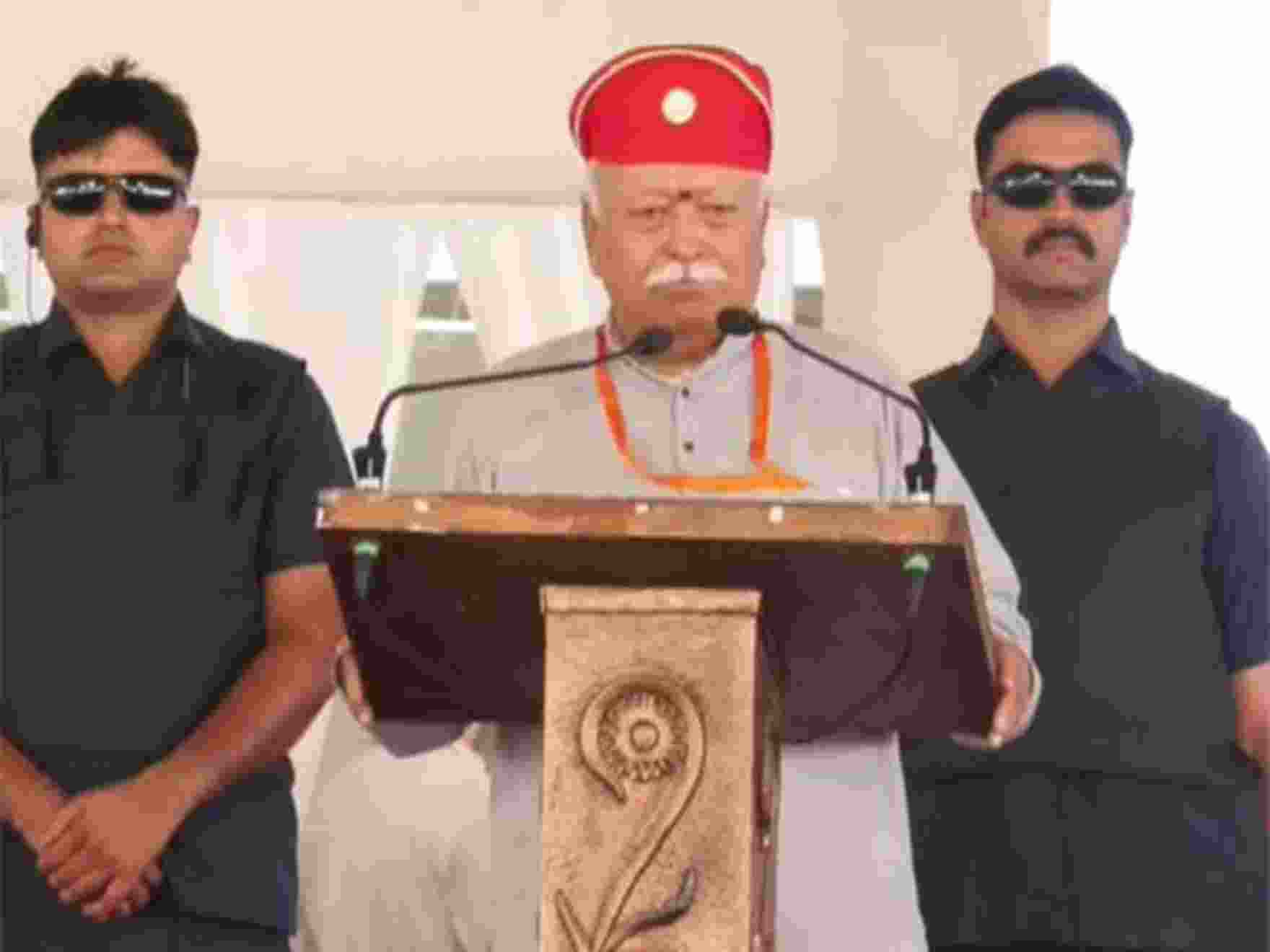 False narratives being created to weaken India's rise: RSS chief