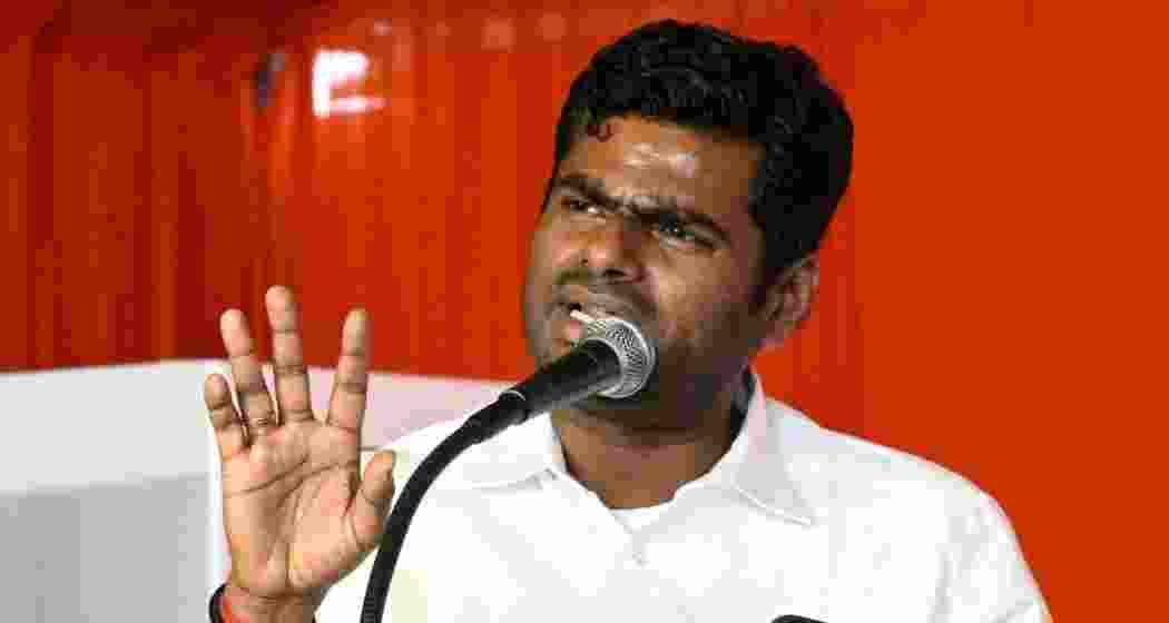 Tamil Nadu BJP president K. Annamalai. (File photo)