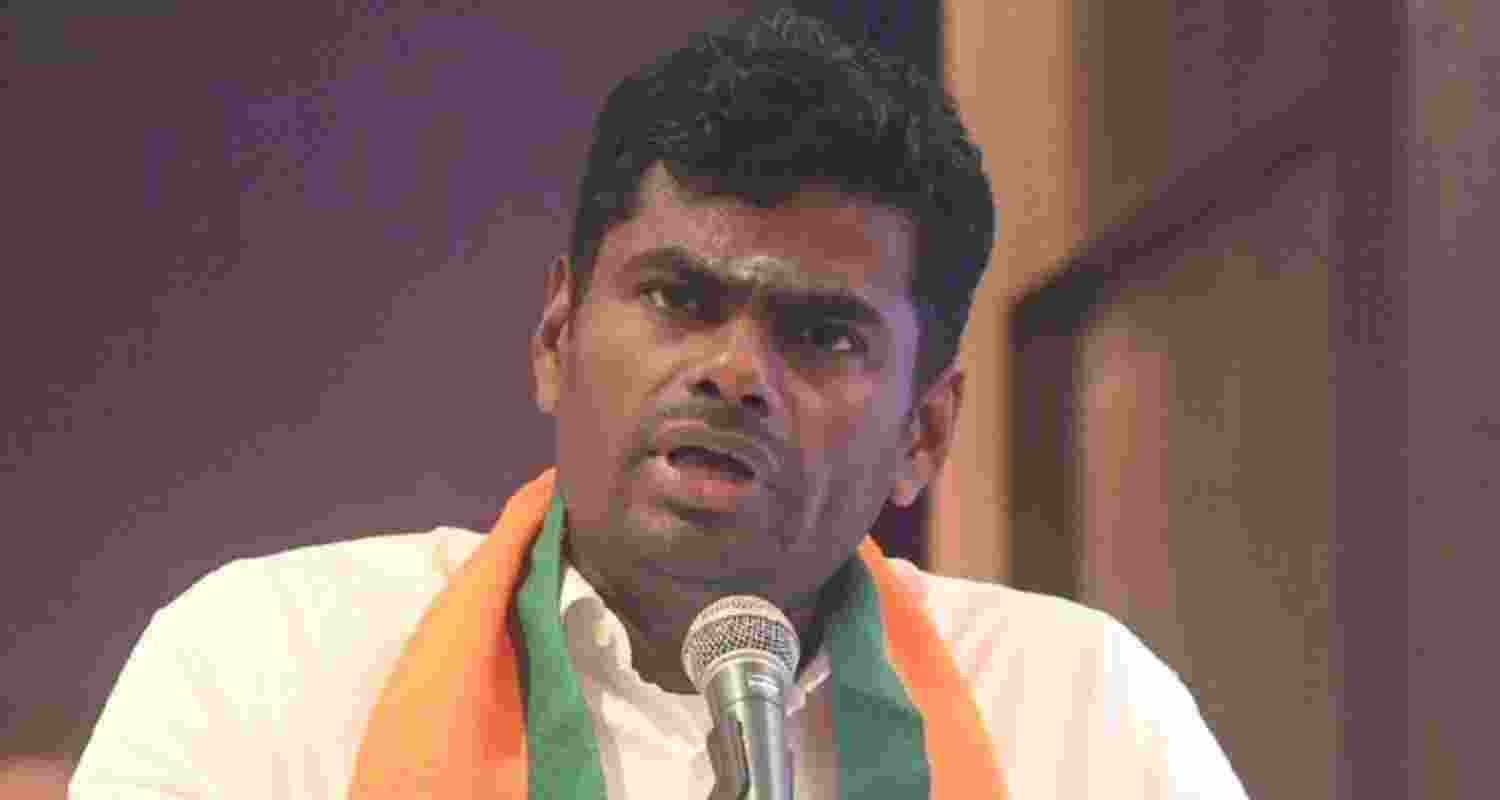 Former Tamil Nadu BJP chief Annamalai.