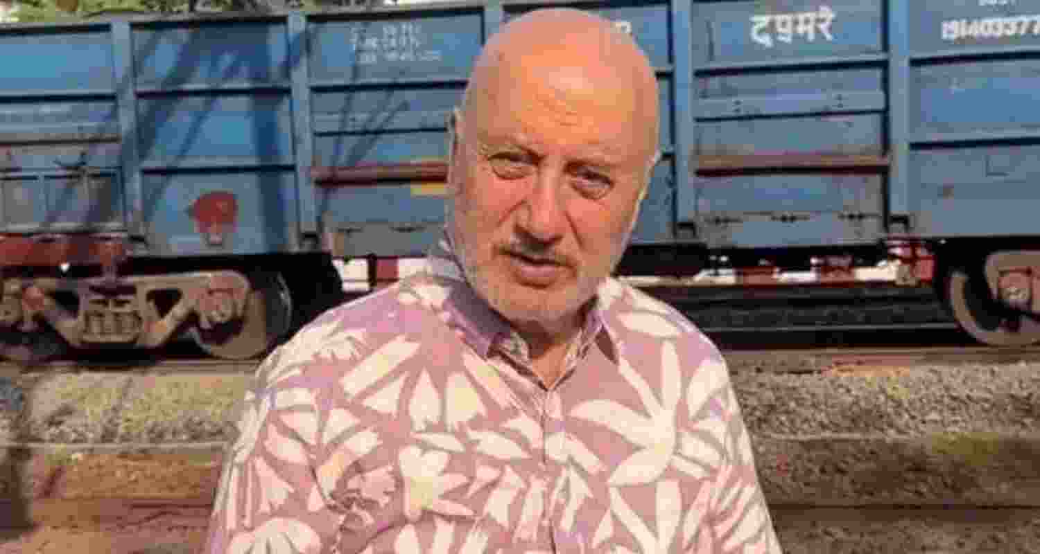 Veteran actor Anupam Kher - file image. 