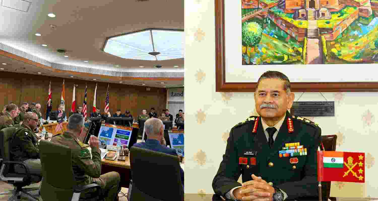 Army Chief Gen Upendra Dwivedi outlines IKIGAI framework at Indo-Pacific Land Forces Summit. 