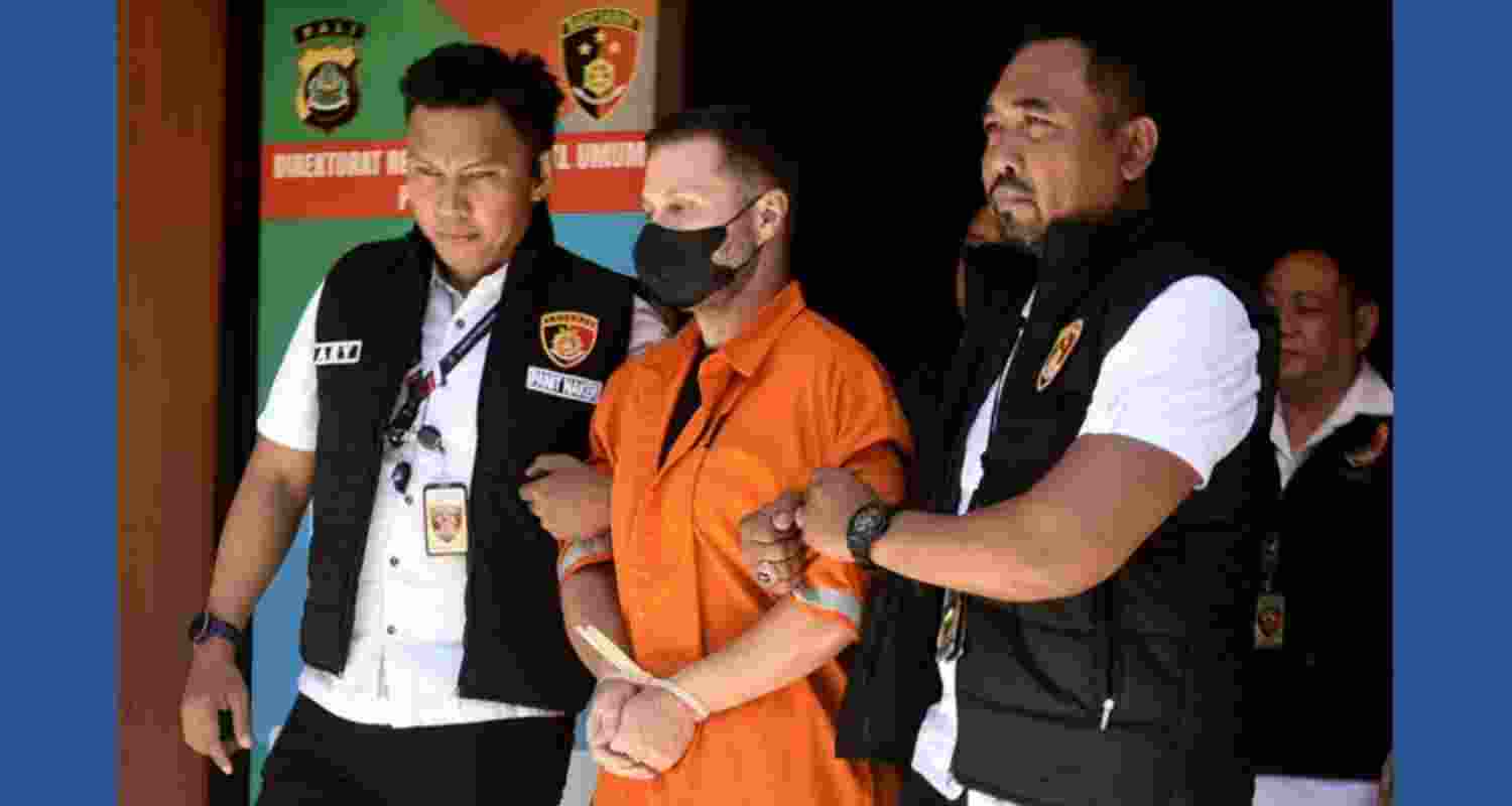 Steven Lyons was held in Indonesia’s resort island of Bali.