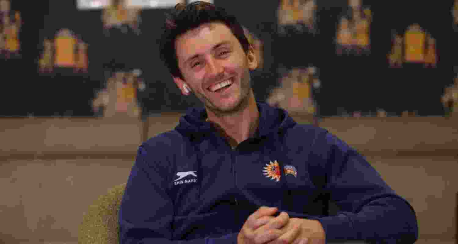 Belgium defender Arthur Van Doren.