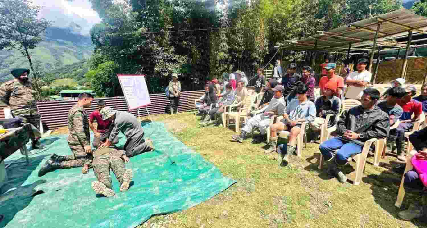 Army holds CPR training, waste campaign in Arunachal