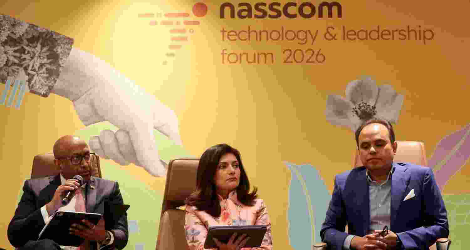 The Nasscom US CEO Forum in progress in New York City.