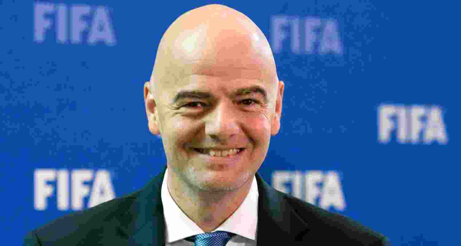  FIFA president Gianni Infantino.