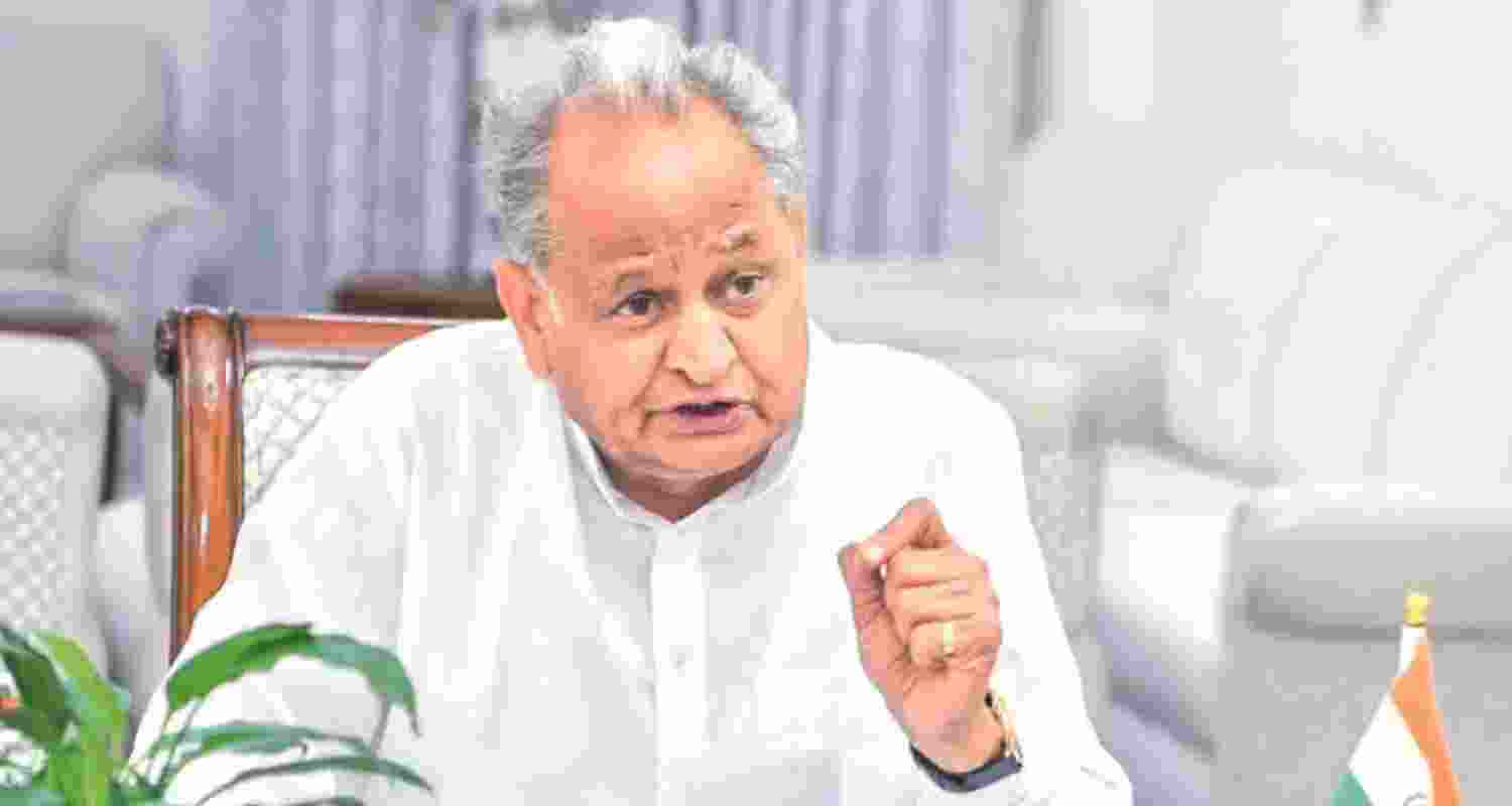 Former Rajasthan Chief Minister Ashok Gehlot.