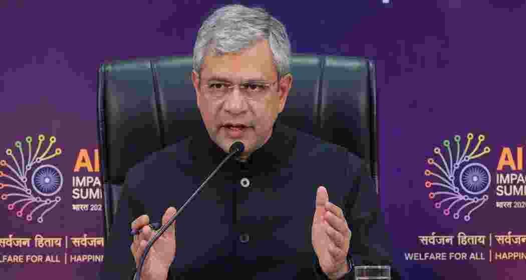 Union IT Minister Ashwini Vaishnaw. (PTI)