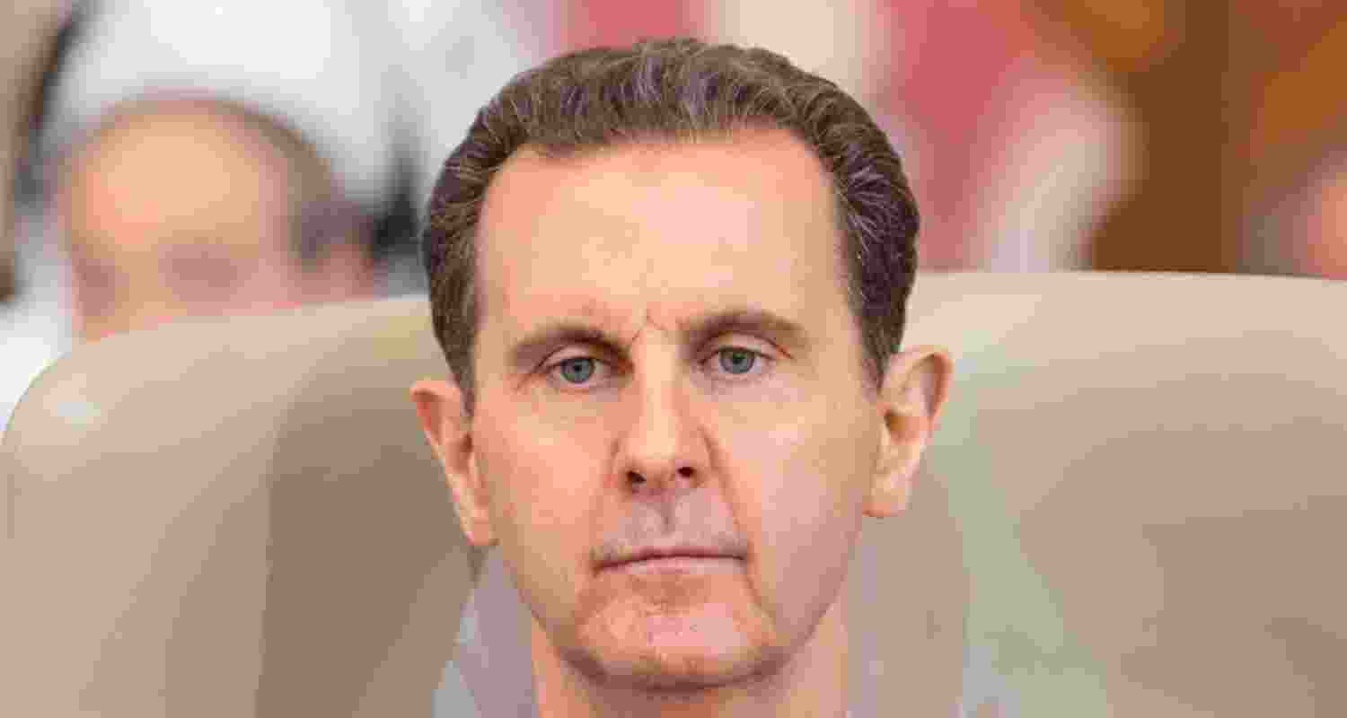 Ousted Syrian president Basher Al-Assad. Image: X