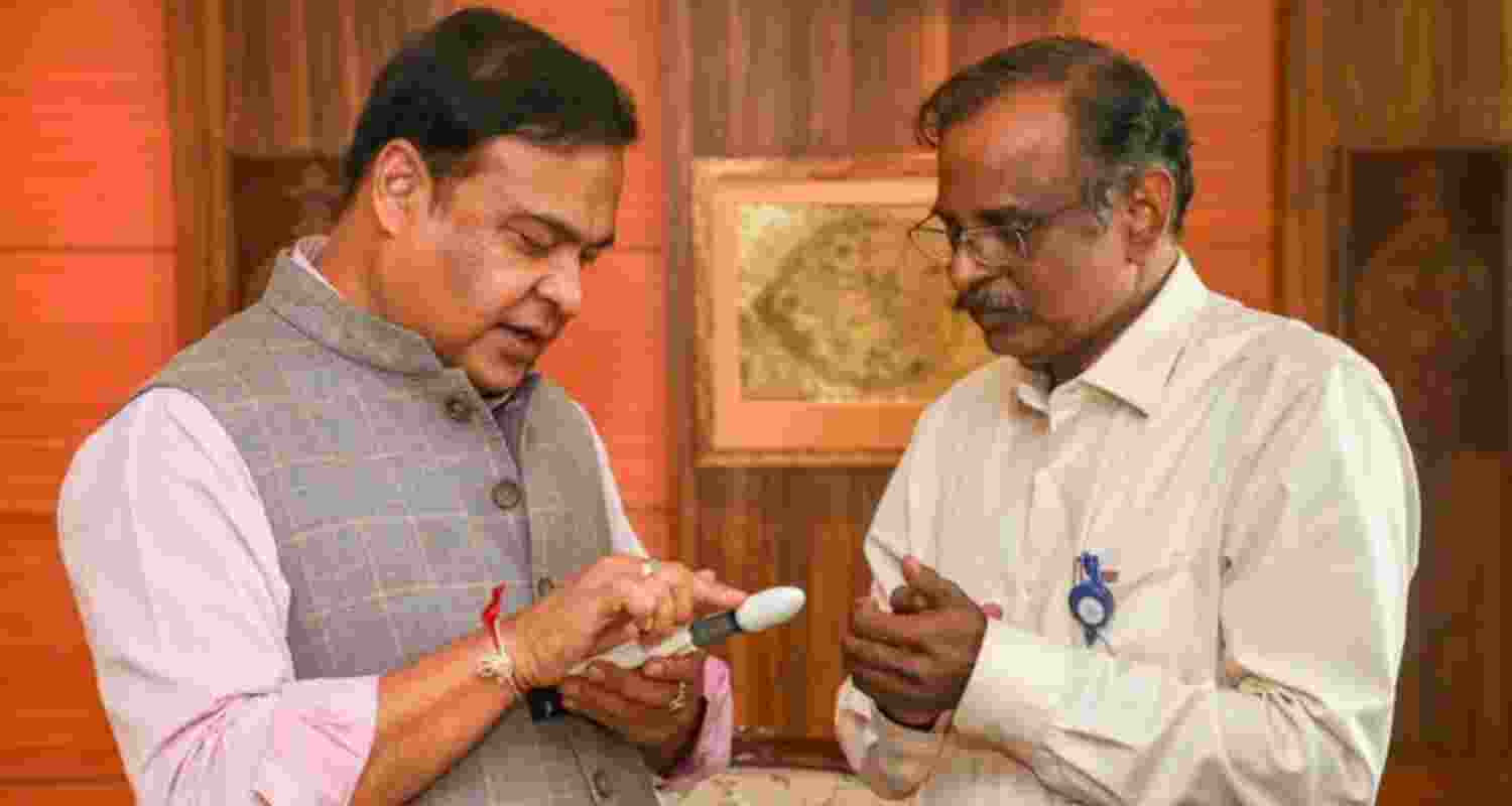 ISRO chairman assures Assam CM of full support in launching state's own satellite