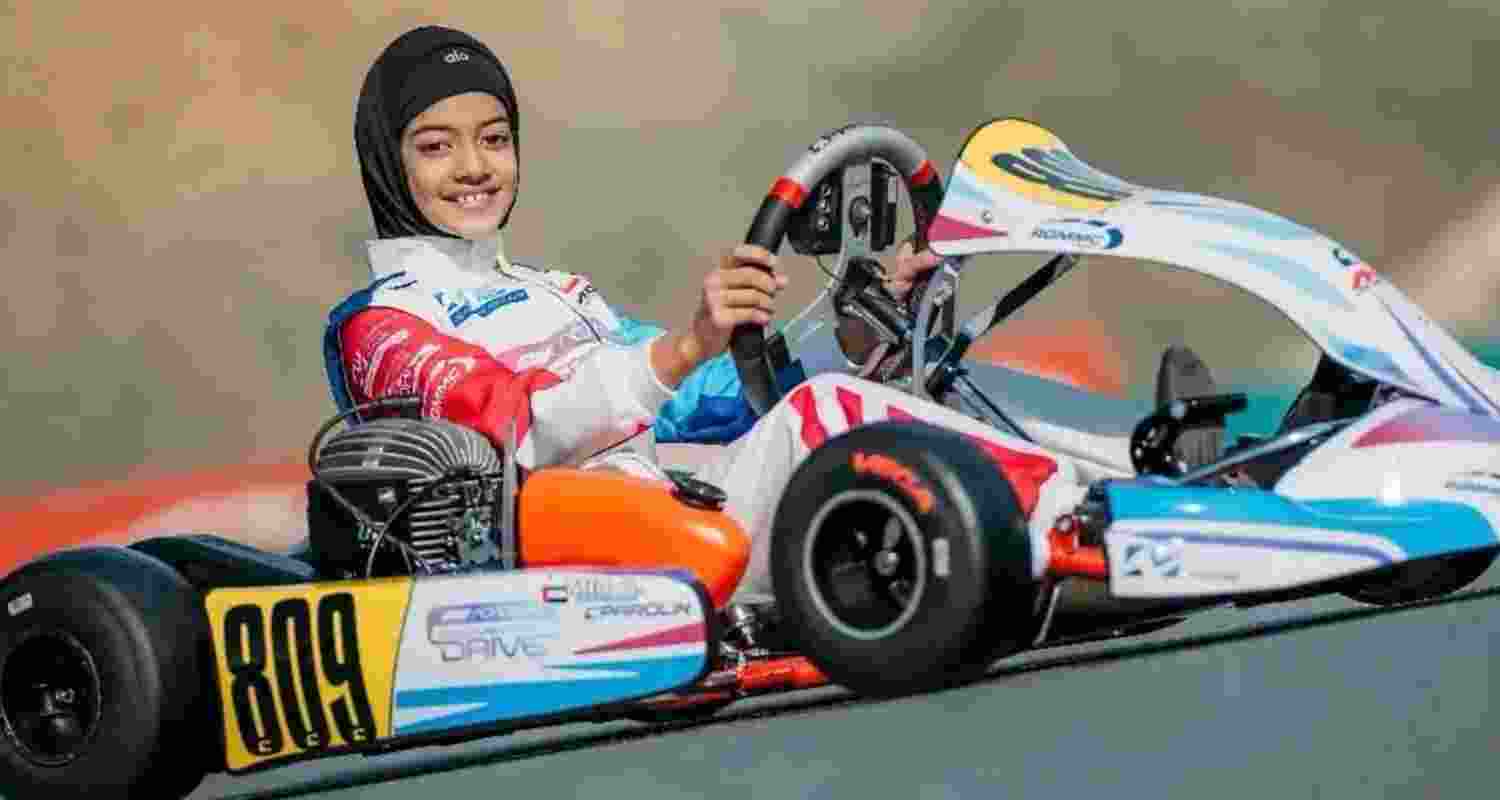 Racing prodigy Atiqa Mir scripted history on her World Series Karting debut.