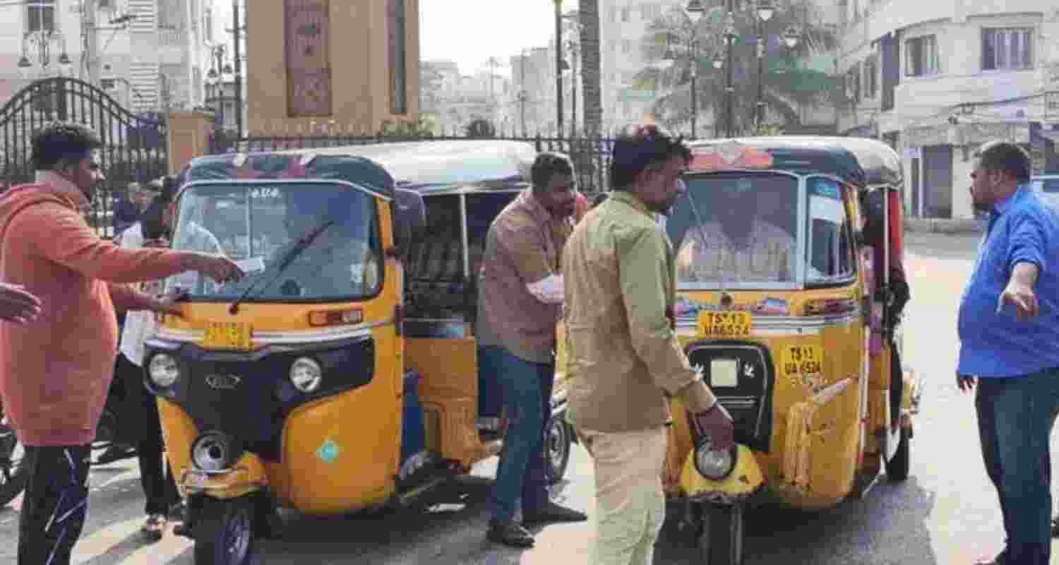 Hyderabad auto strike leaves commuters stranded