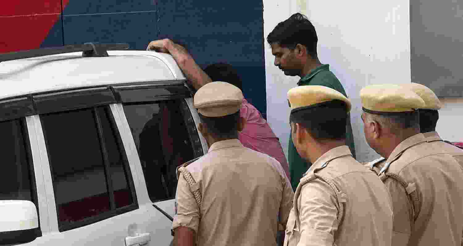 The SIT intensified its probe into the alleged Ram Mandir donation embezzlement case after getting a 15-day extension, while police questioned an accused.
