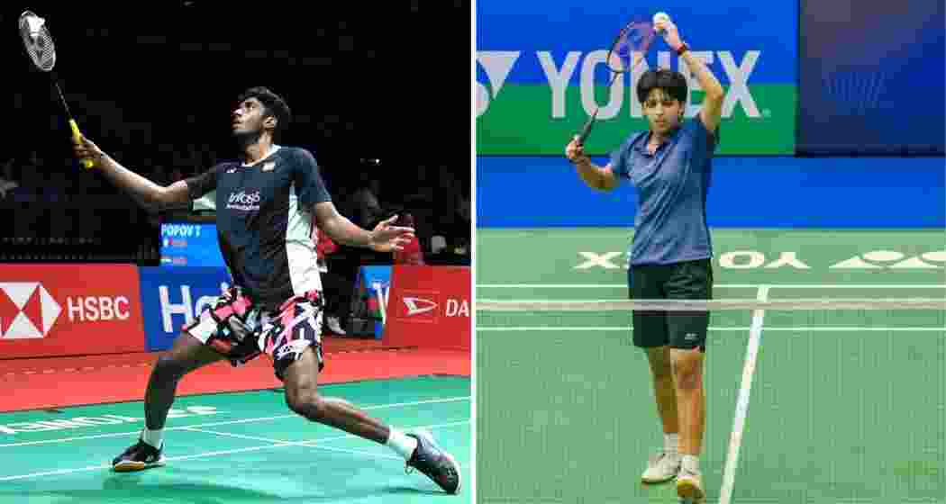 India’s Ayush Shetty and Tanvi Sharma