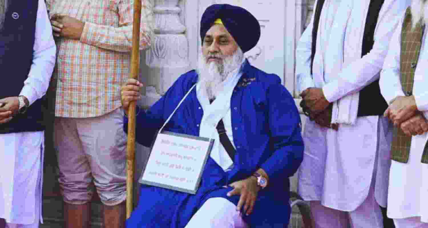 Sukhbir Singh Badal. 