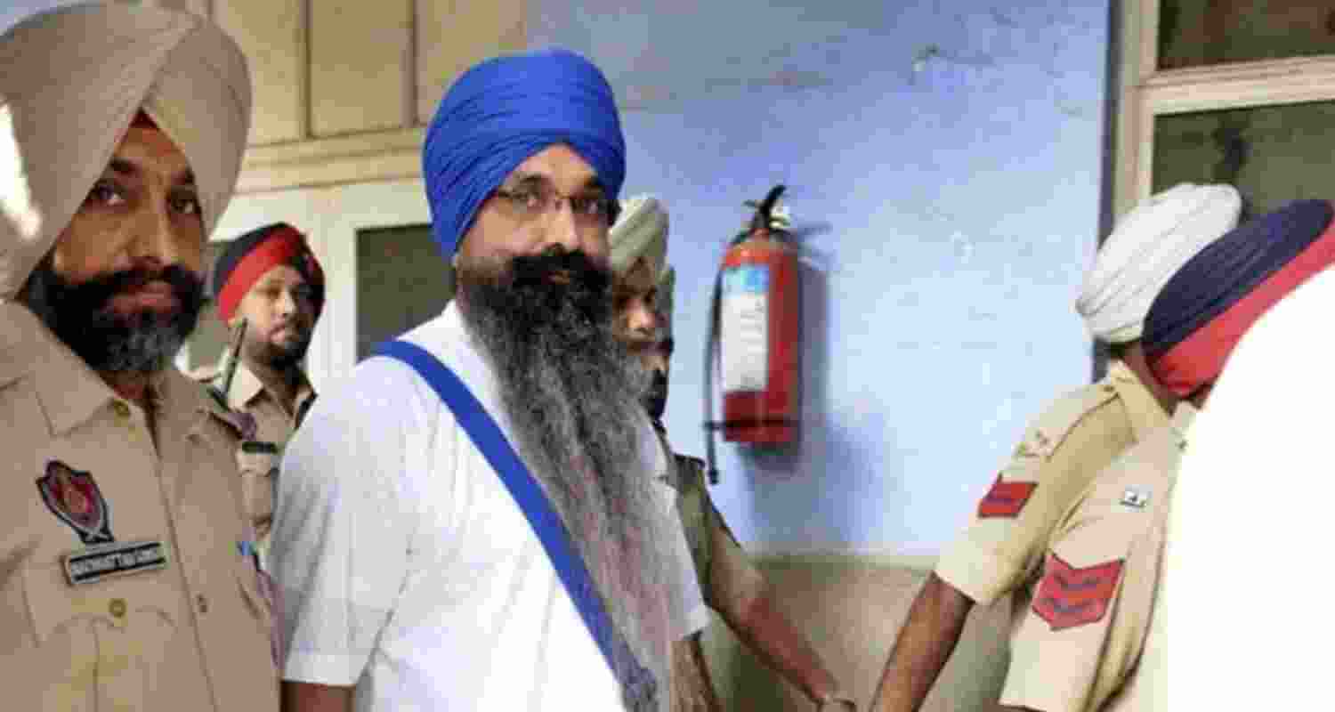 A file photo of Balwant Singh Rajoana.