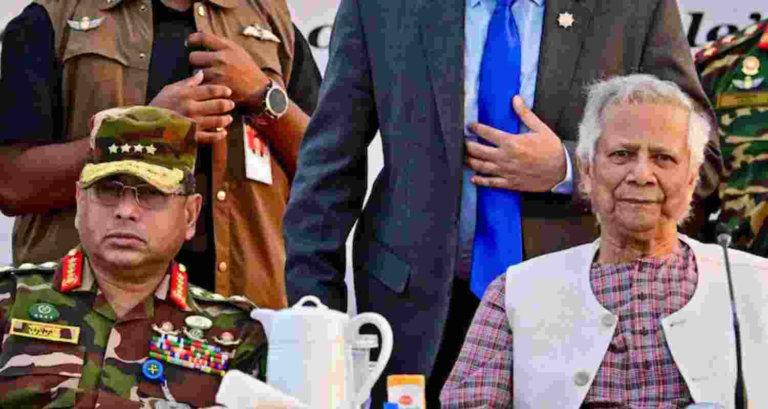 Bangladesh Army Chief General Waker-Uz-Zaman suggested interim chief adviser Muhammad Yunus to hold elections by December and refrain from interfering in military affairs. Bangladesh Army Chief General Waker-Uz-Zaman suggested interim chief adviser Muhammad Yunus to hold elections by December and refrain from interfering in military affairs.