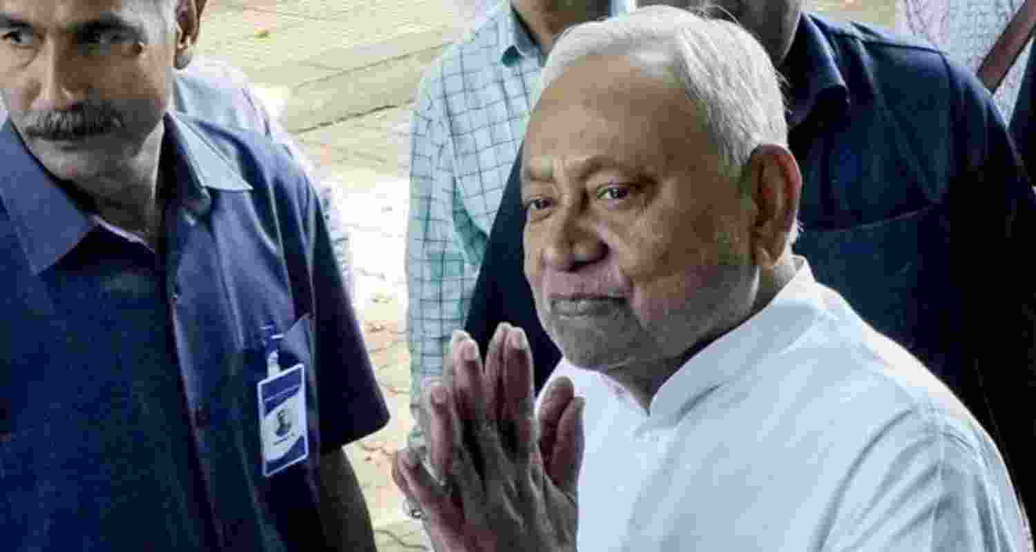 Janata Dal (United) leader Nitish Kumar - file image