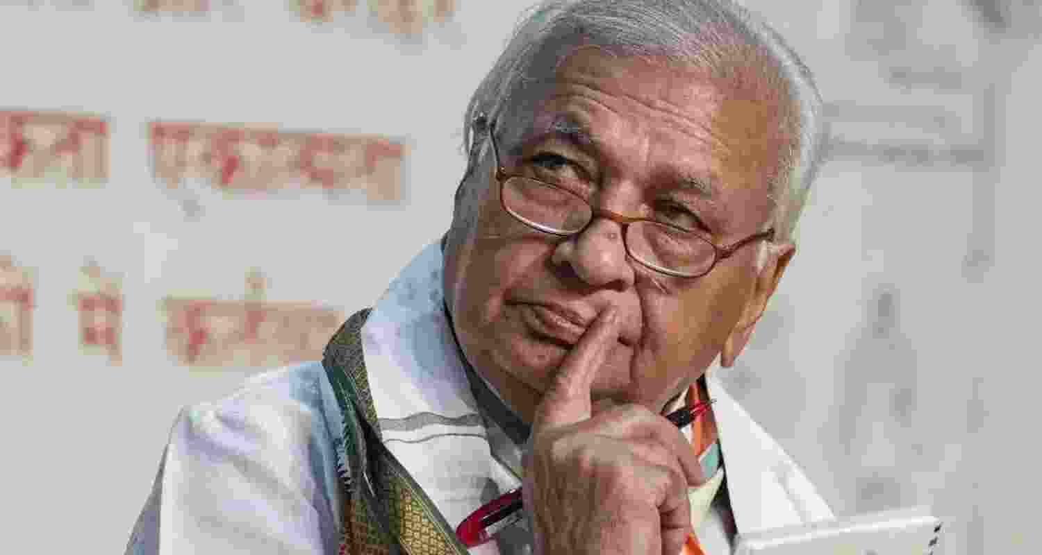 A file photo of Bihar Governor Arif Mohammad Khan.