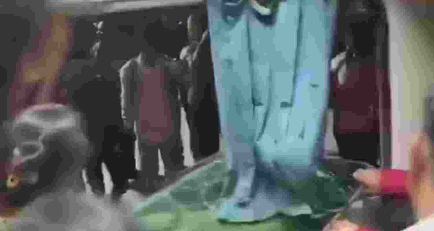 Most of the passengers on the train were to get down at Prayagraj to attend Maha Kumbh.