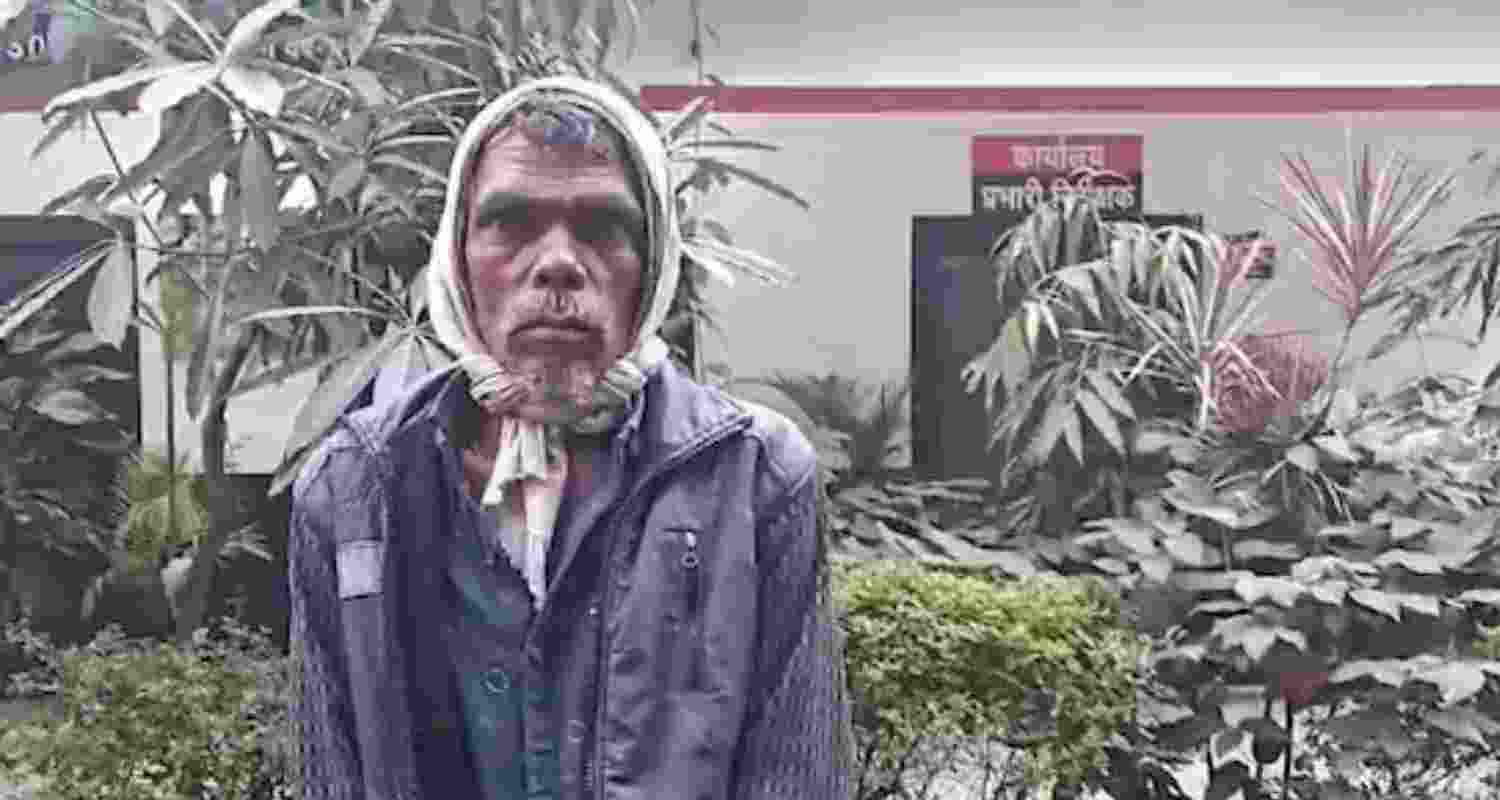 The 'murdered' man, Nathuni Pal.