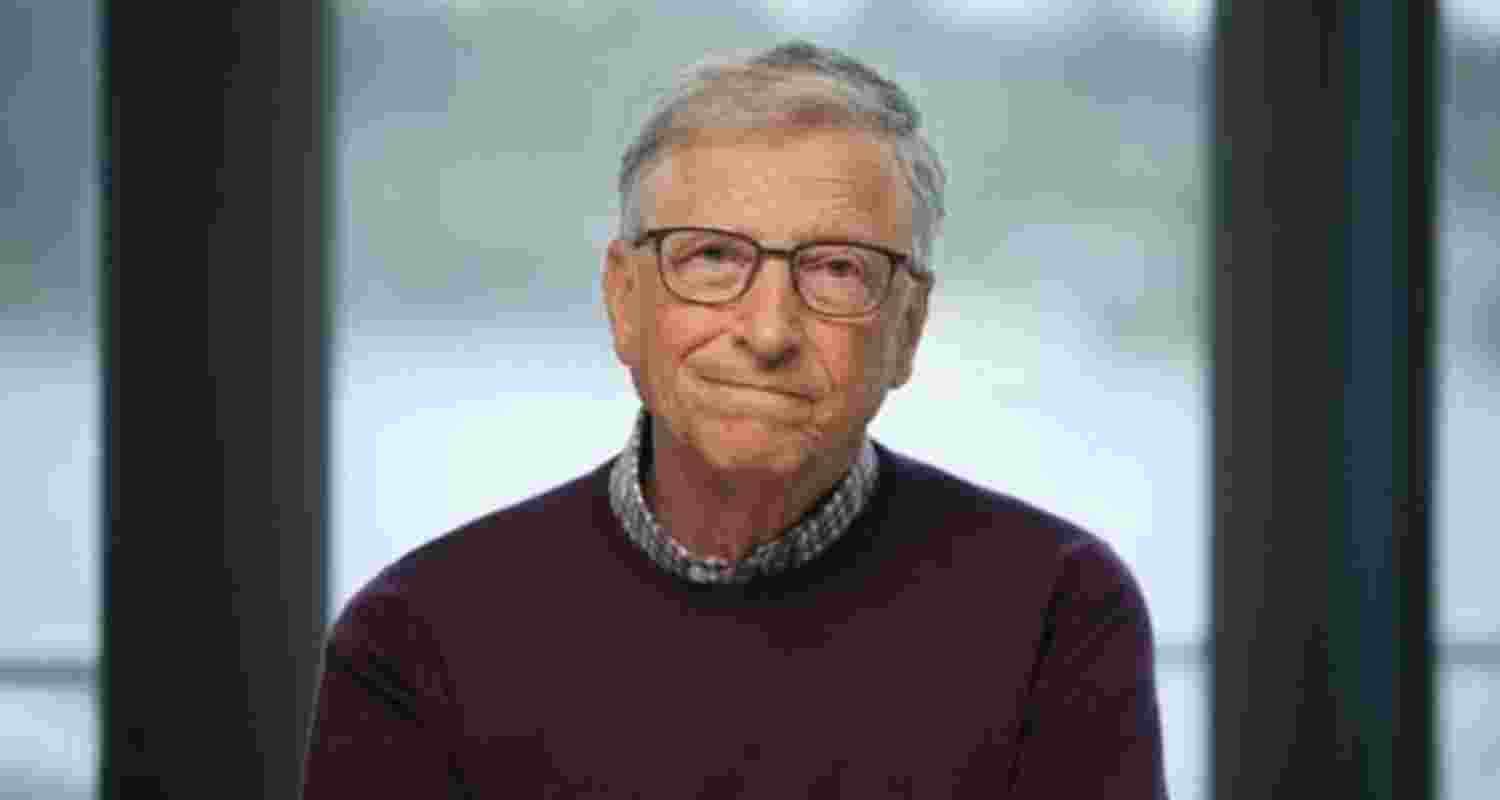 Gates Foundation's founder Bill Gates - file image.