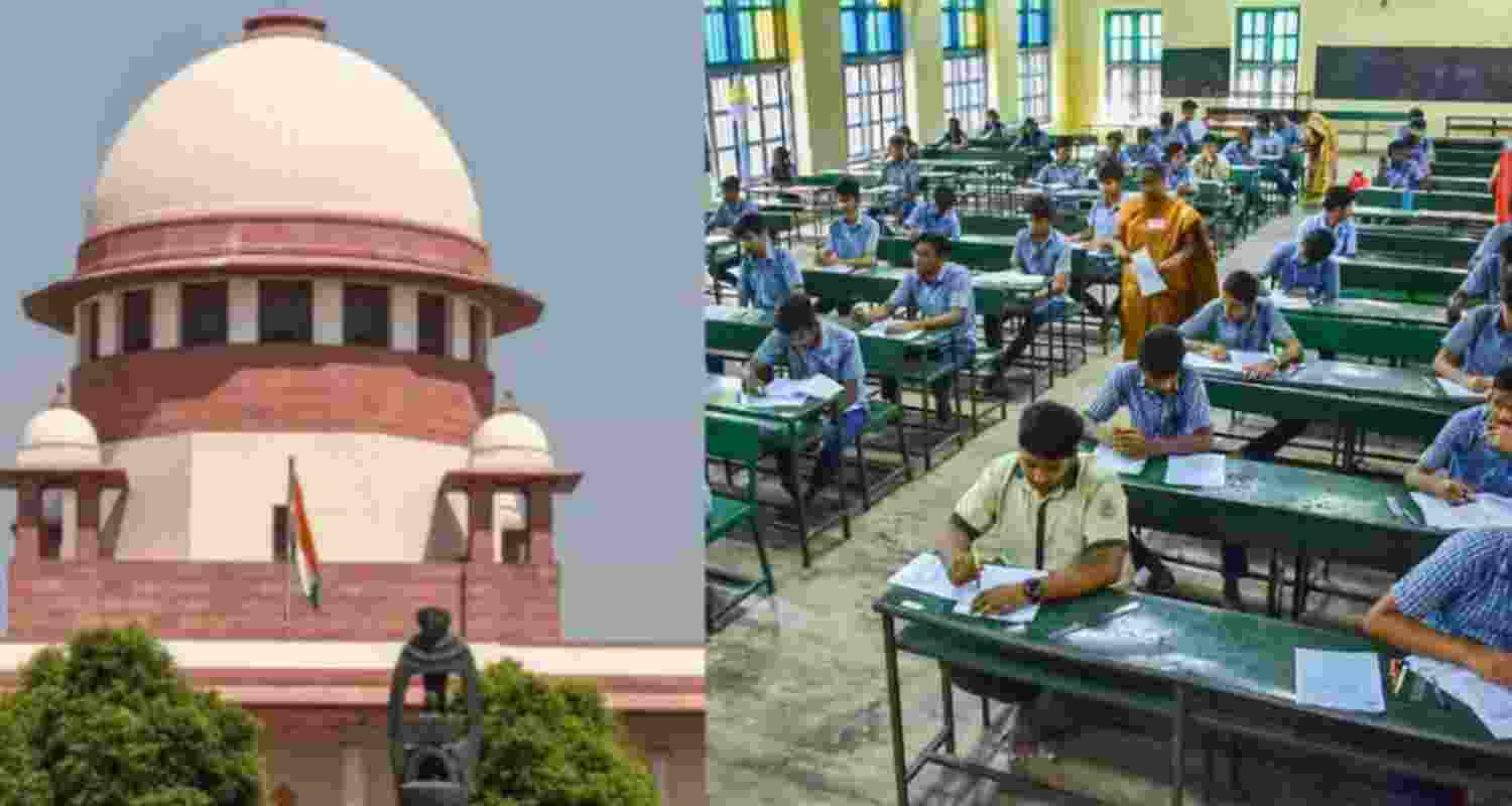 Supreme Court puts interim hold on Karnataka government's decision on board exams.