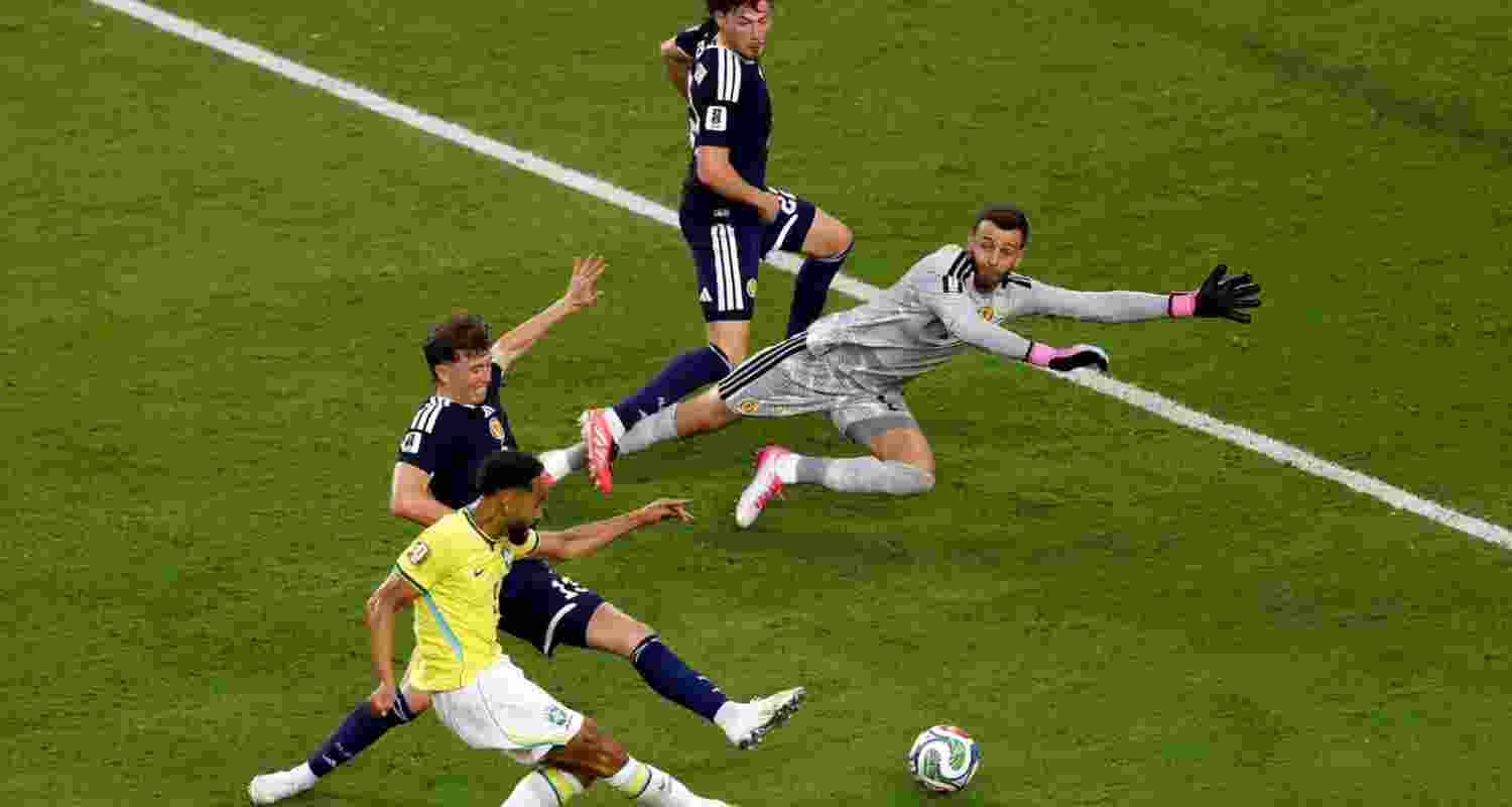 Brazil beat Scotland 3-0 to reach the FIFA World Cup knockouts as Vinicius Junior scored twice and Neymar made his long-awaited return.