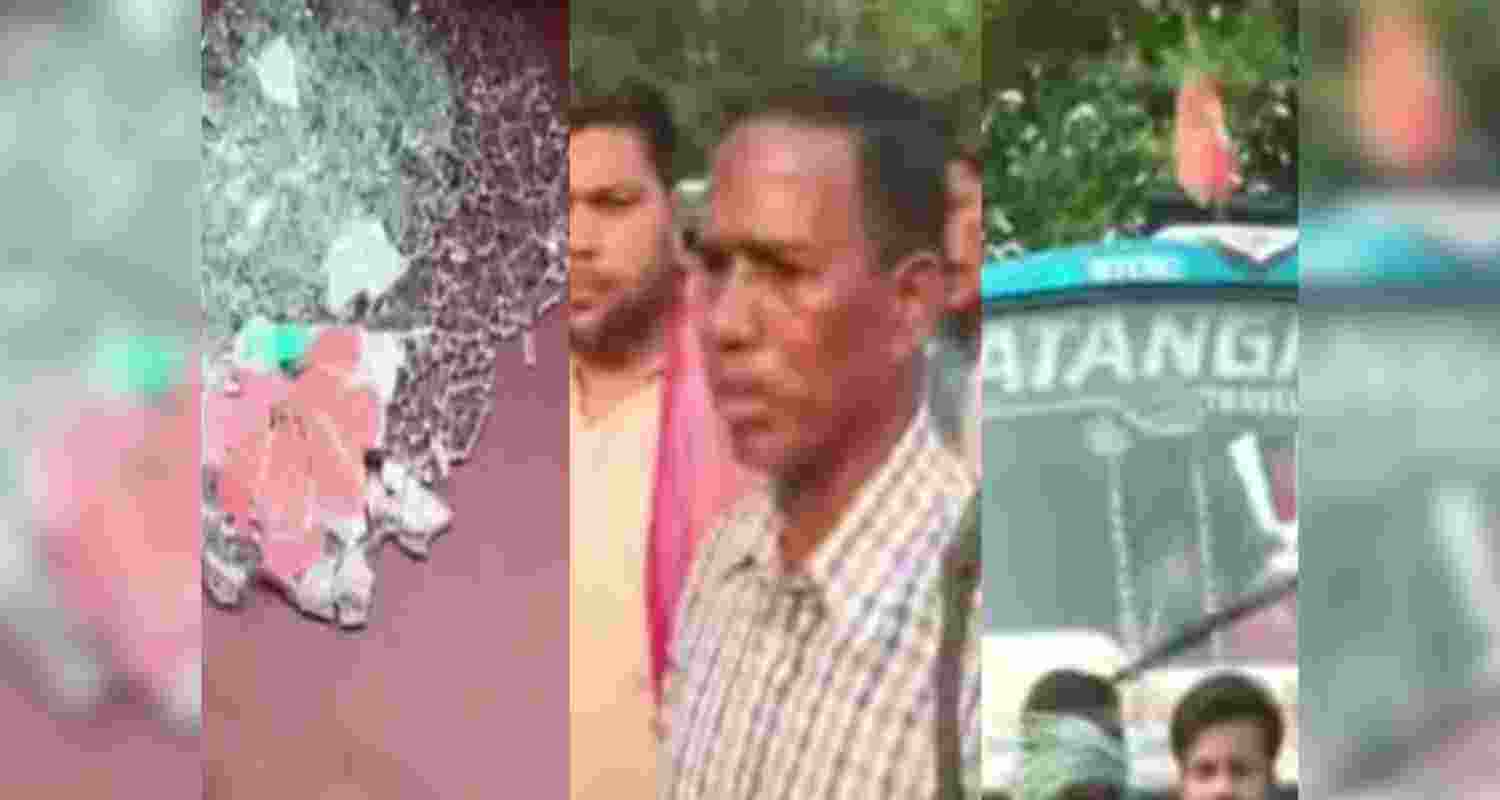 Tension rises in West Bengal after buses carrying BJP supporters to PM Modi’s Brigade Parade Ground rally in Kolkata were allegedly attacked in Murshidabad and Medinipur.