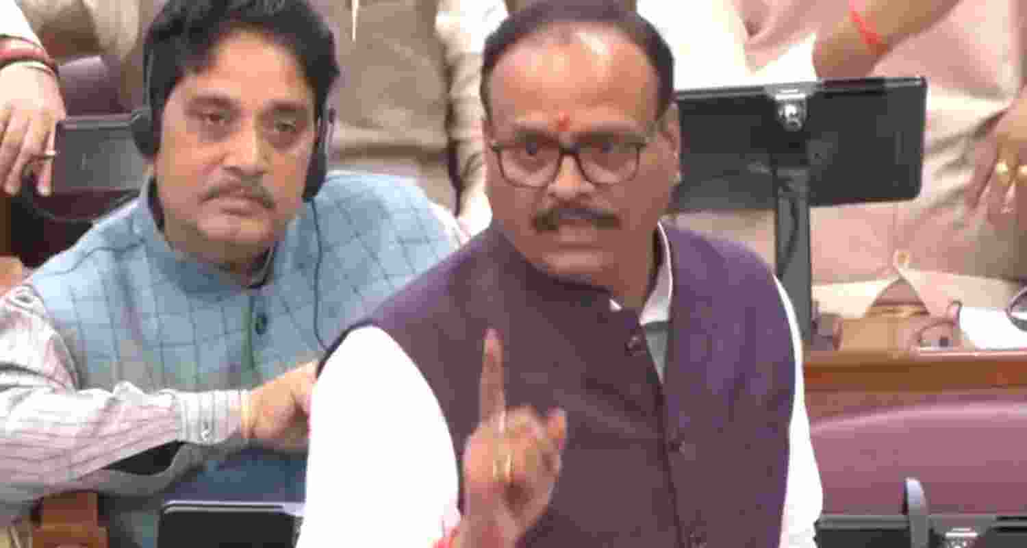 Deputy Chief Minister Brajesh Pathak. 