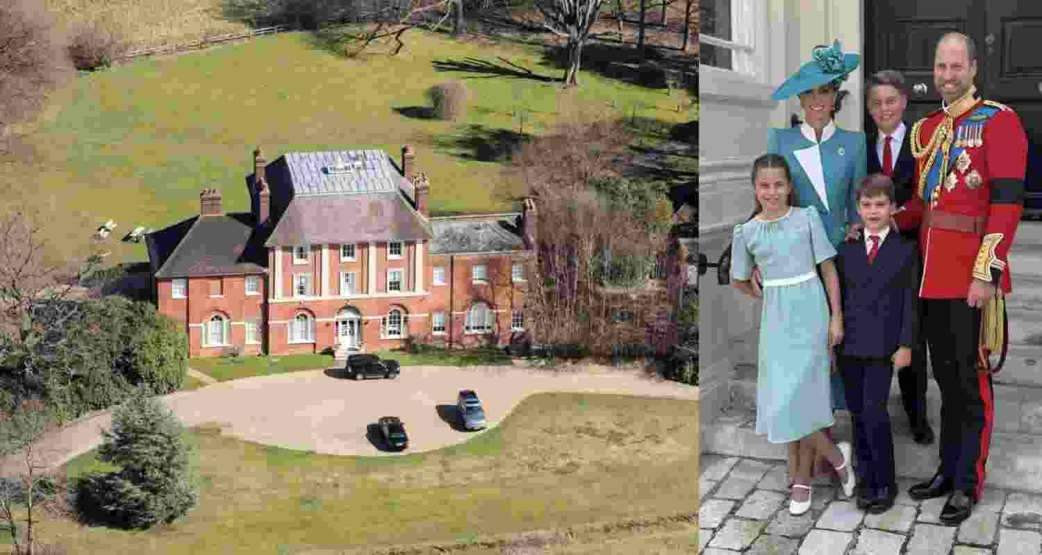 Britain’s Prince, Princess of Wales to move into new royal home