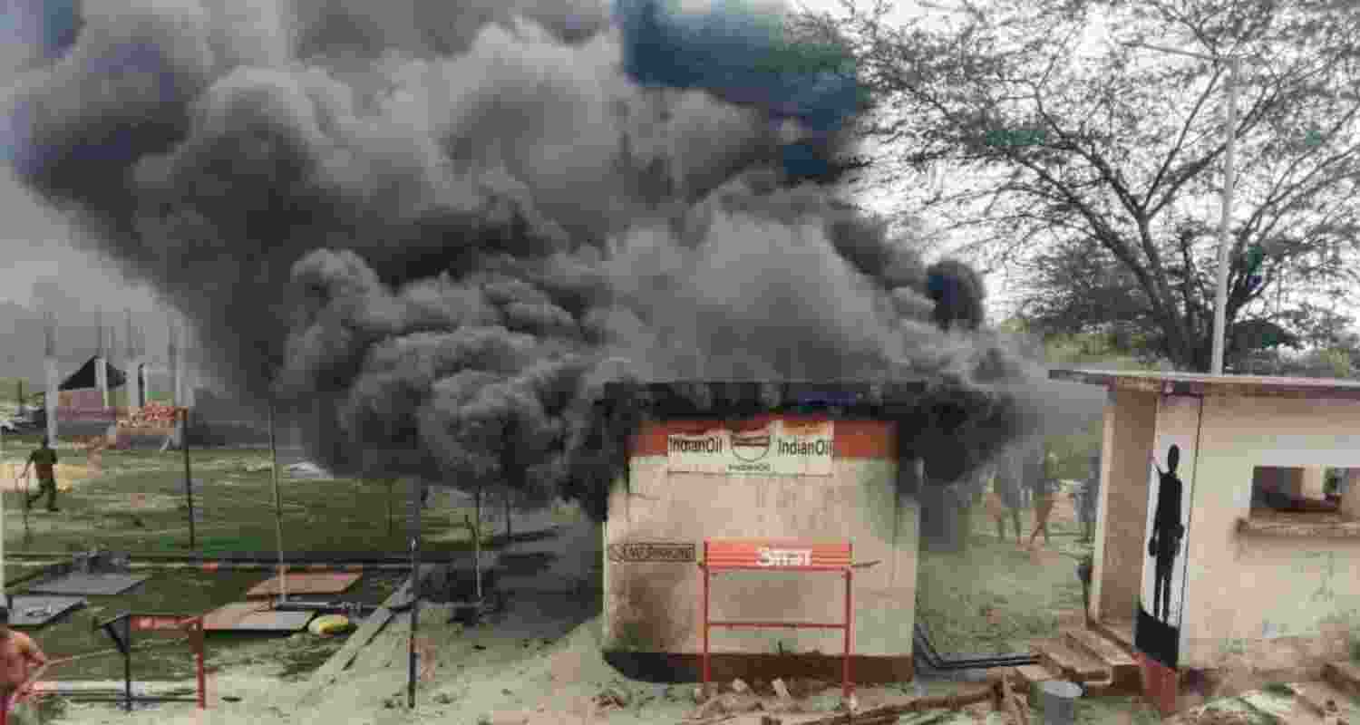 BSF jawan killed in fire at Hingalganj camp