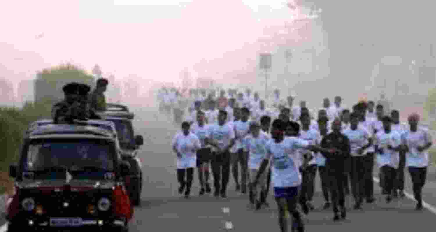 BSF organises marathon in Amritsar