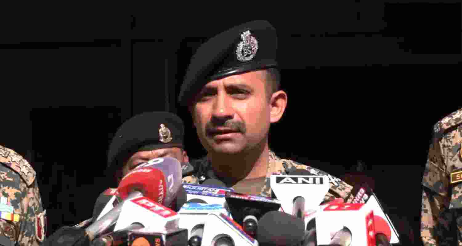  IG, BSF Jammu Frontier, J&K Shashank Anand. 