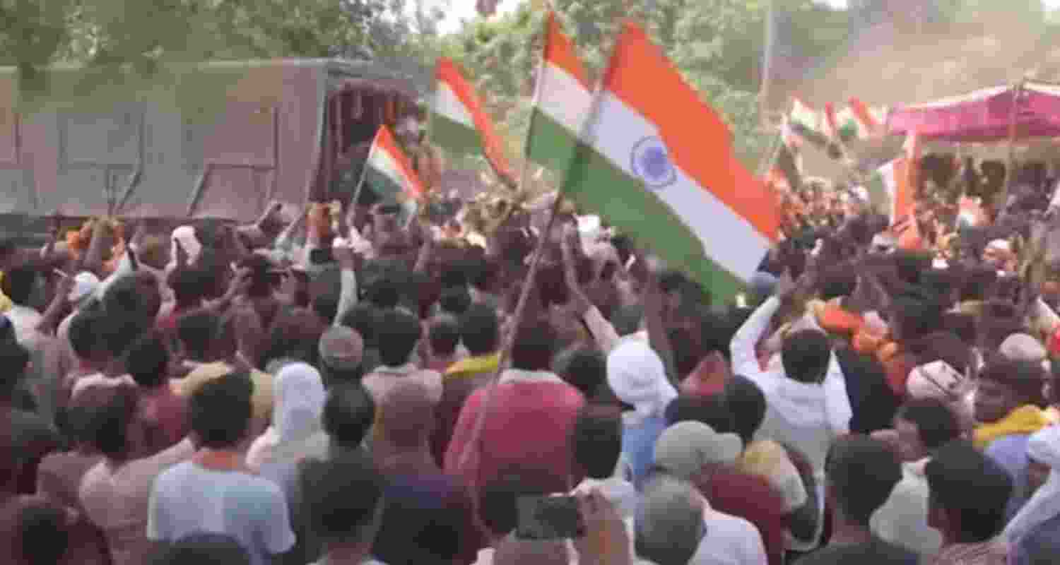 'Proud', says son as martyr father cremated with state honours