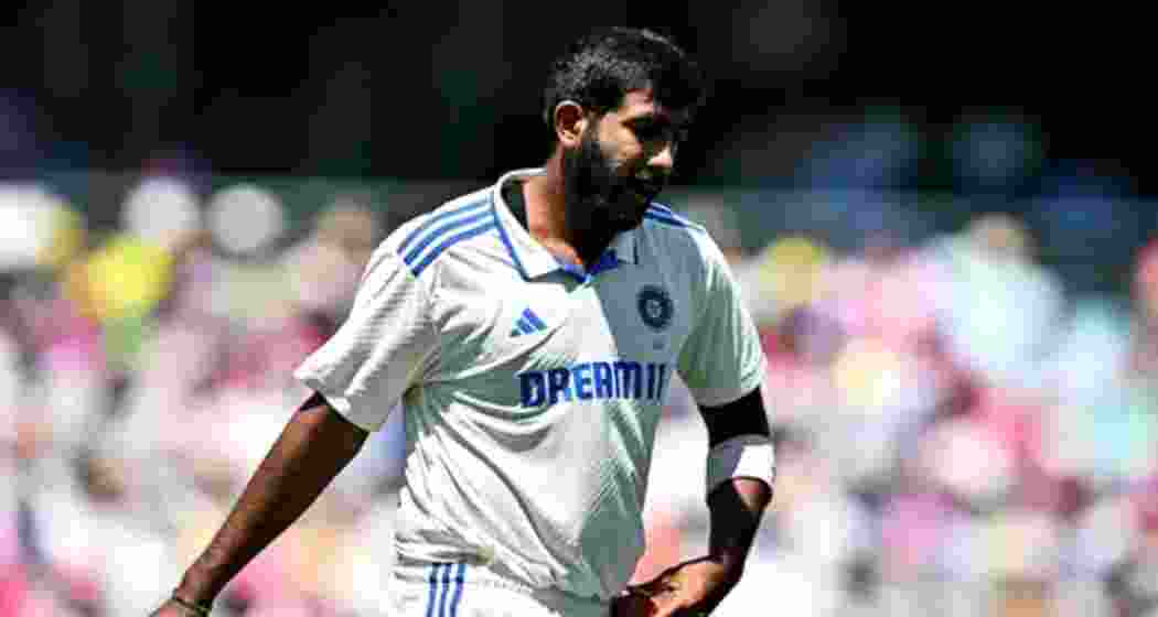 Captain and lead pacer Jasprit Bumrah leaving the ground. 