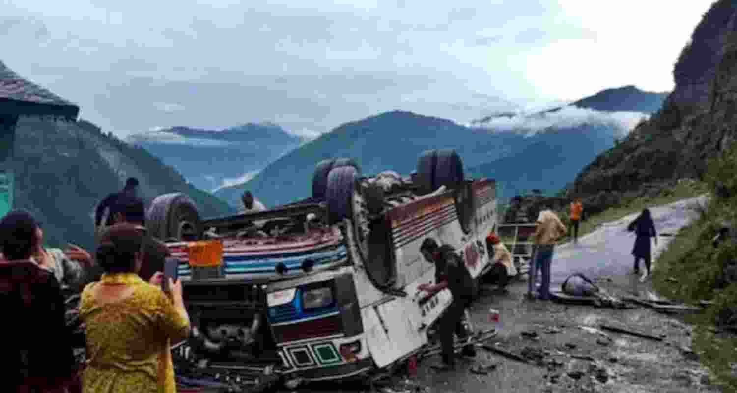 Seven killed, 11 injured as bus falls off road in Chamba