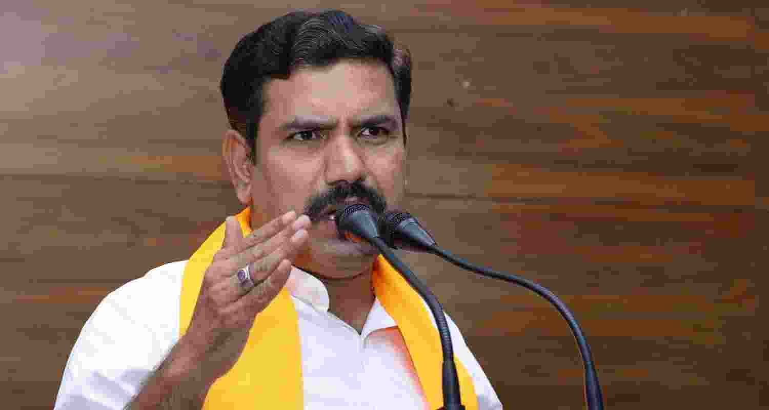 Karnataka Bharatiya Janata Party President BY Vijayendra.