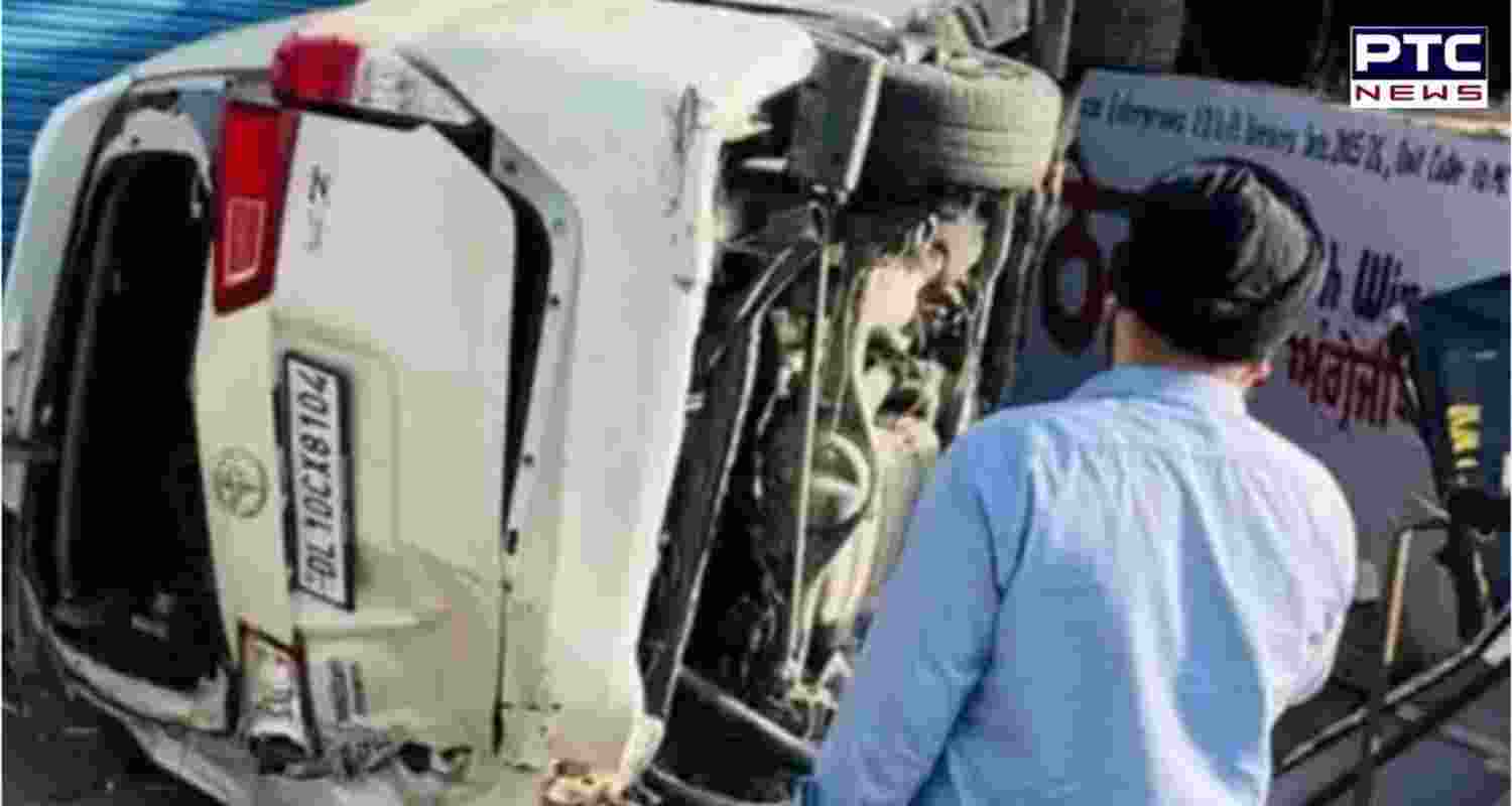 Car accident in Pathankot
