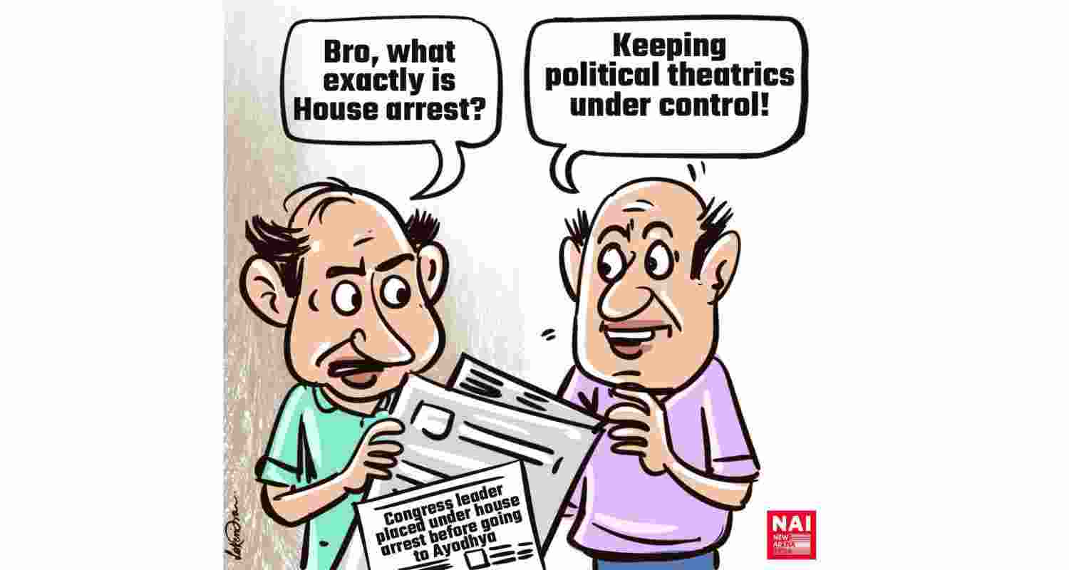 "Ayodhya House Arrest Theatrics!"