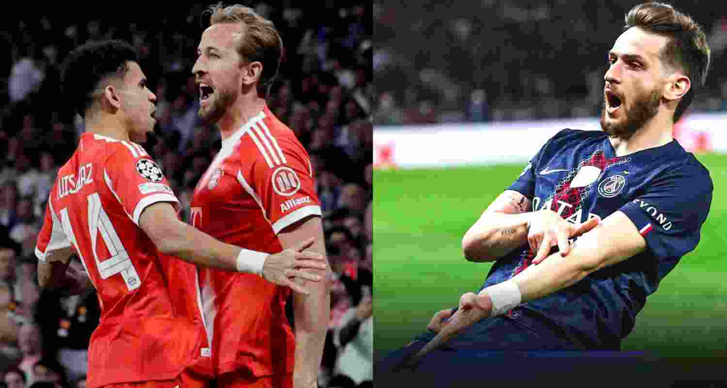 Paris Saint-Germain and Bayern Munich win UCL quarter-final first legs; Liverpool and Real Madrid face uphill task.