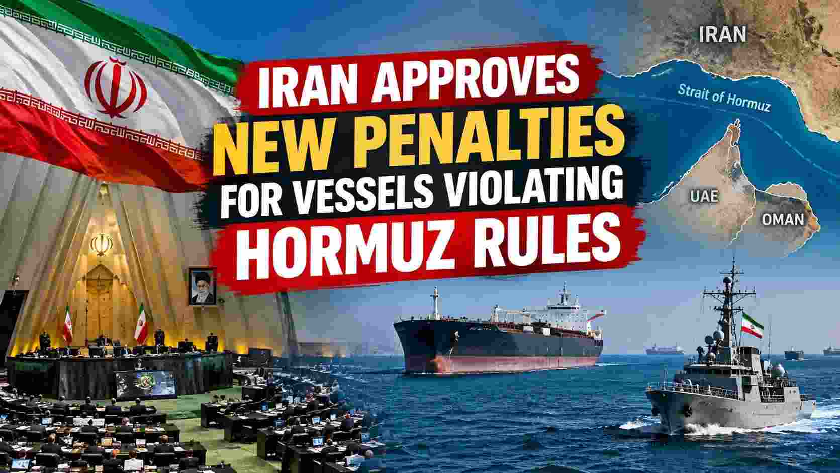Iran Penalties for Vessels Violating Hormuz 