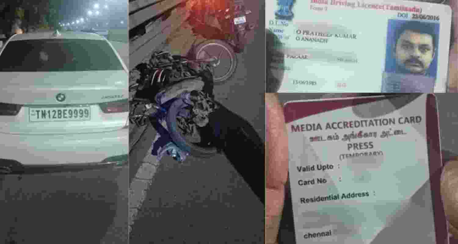Journalist killed in BMW hit-and-run in Chennai tragedy Journalist killed in BMW hit-and-run in Chennai tragedy