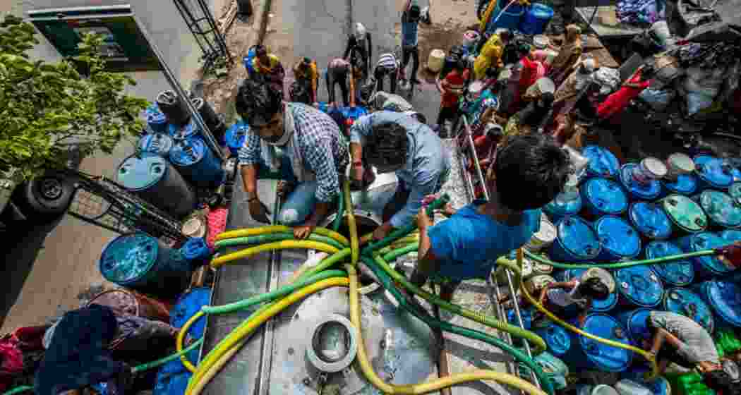 Chennai’s Metropolitan Water Supply and Sewerage Board is delivering about 500 million liters of water per day.