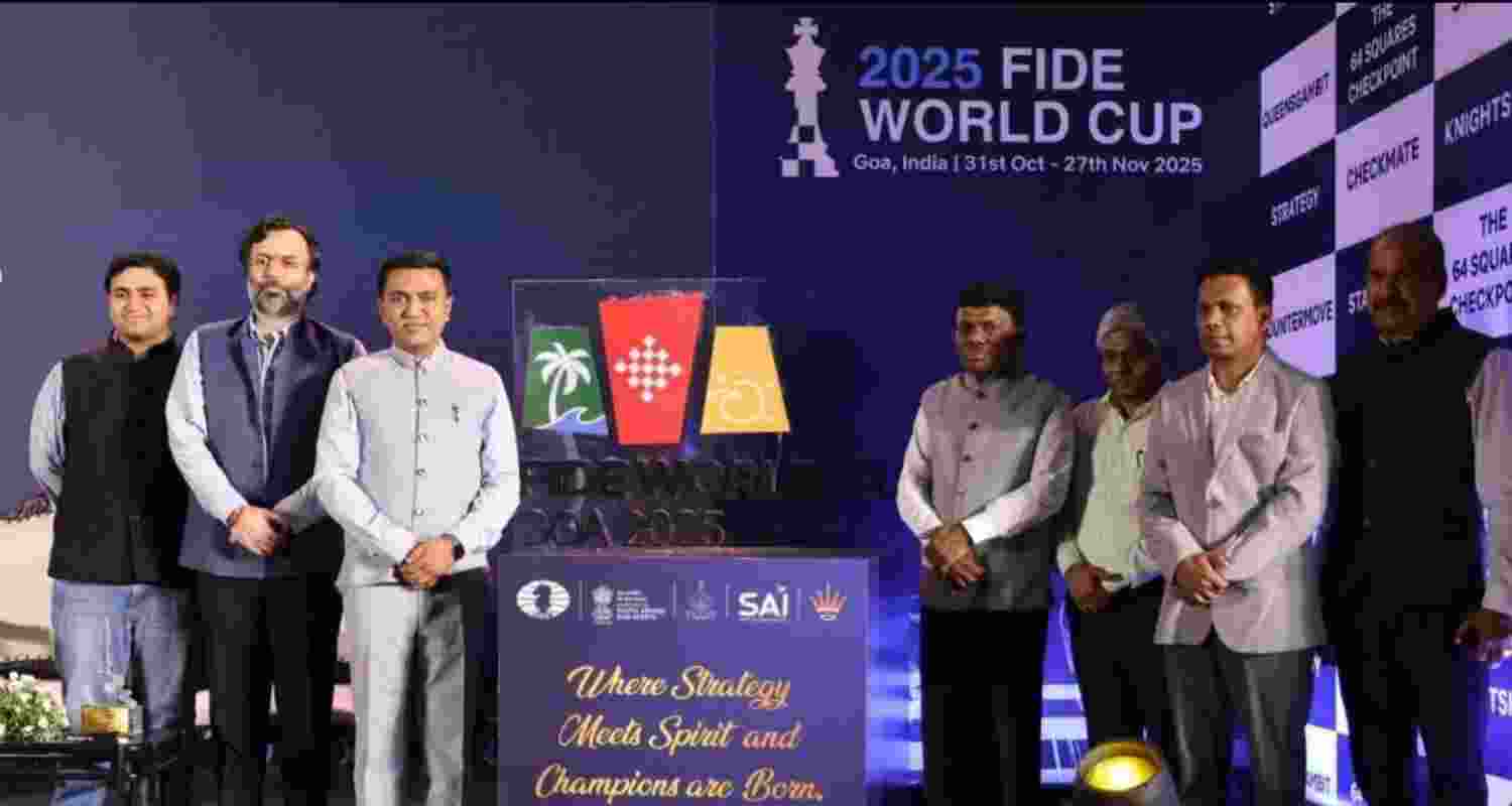 2025 FIDE World Cup Chess C’ship: Goa CM unveils logo, anthem 2025 FIDE World Cup Chess C’ship: Goa CM unveils logo, anthem